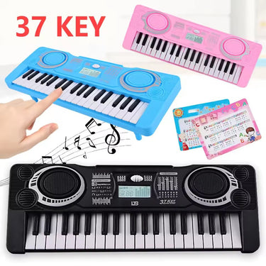 37 KEYS PORTABLE ELECTRONIC PIANO WITH LED DISPLAY